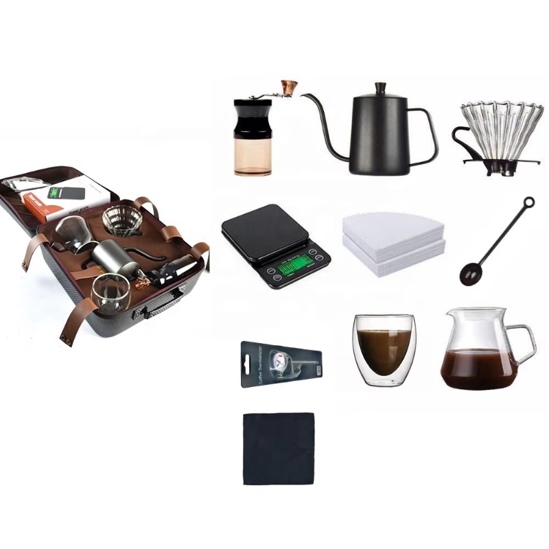 Coffee Equipment Gift Set - 2026In Stock 10 12 Piece Hand-Brewed