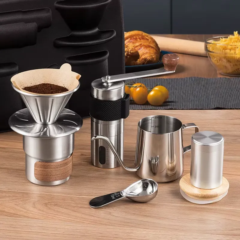 Hand Brewed Coffee Set Outdoor - Coffee Equipment Gift Set recension och pris