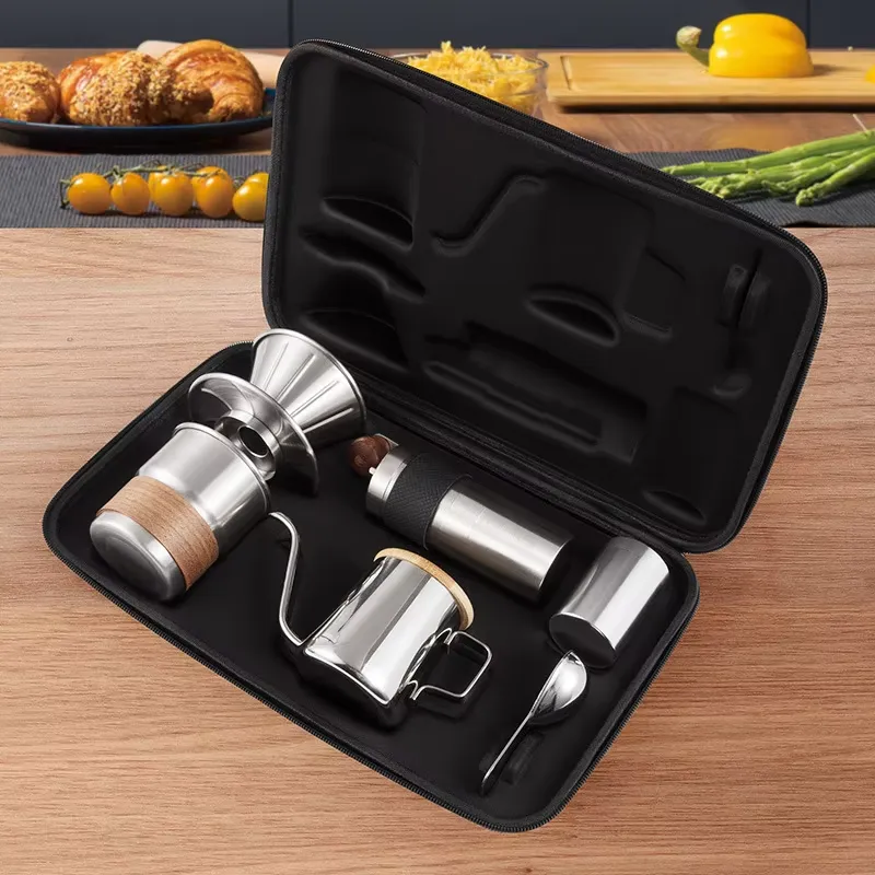Hand Brewed Coffee Set Outdoor - Coffee Equipment Gift Set recension och pris
