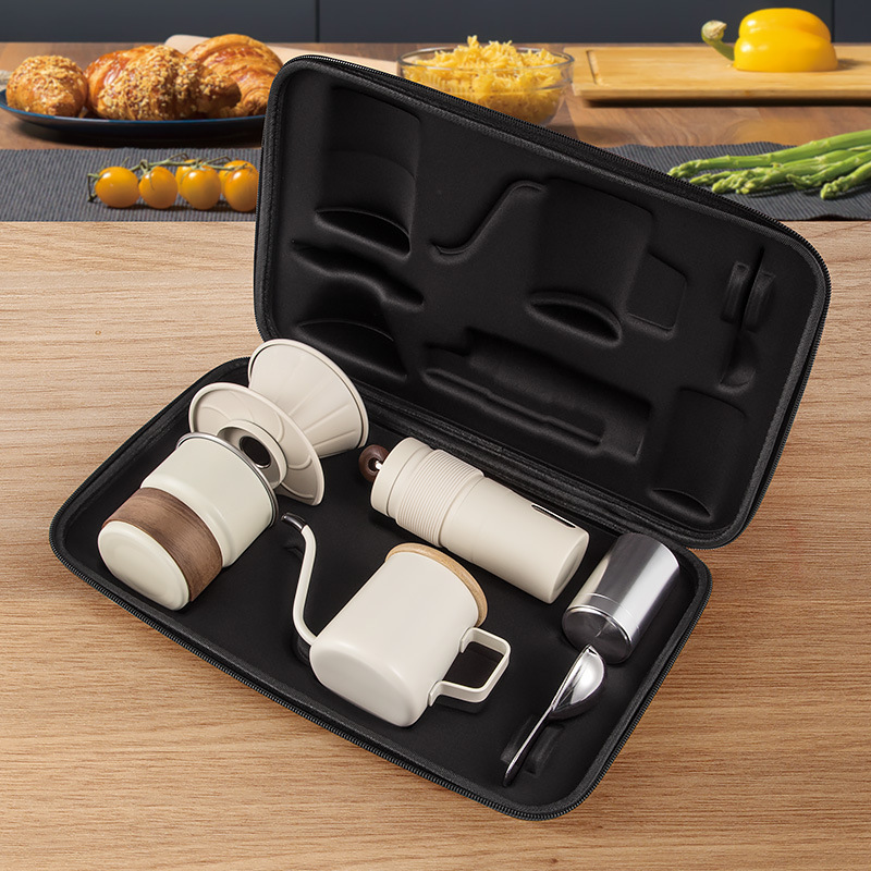 Hand brewed coffee pot set, po - Coffee Equipment Gift Set recension och pris