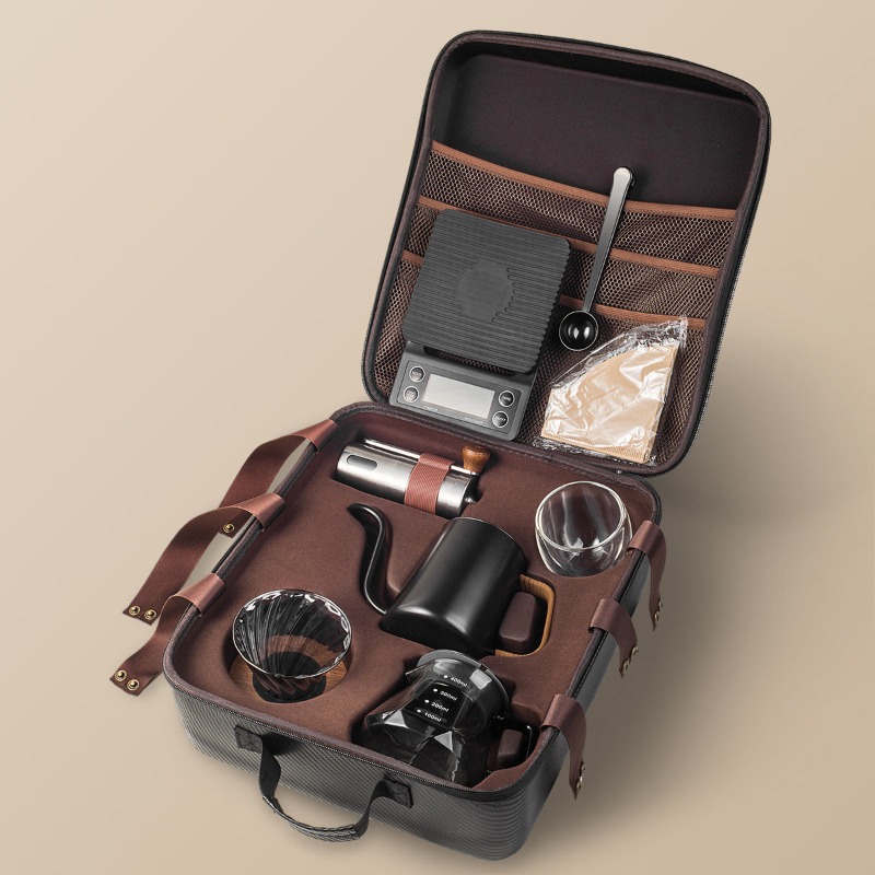 Hand brewed coffee set Outdoor - Coffee Equipment Gift Set recension och pris