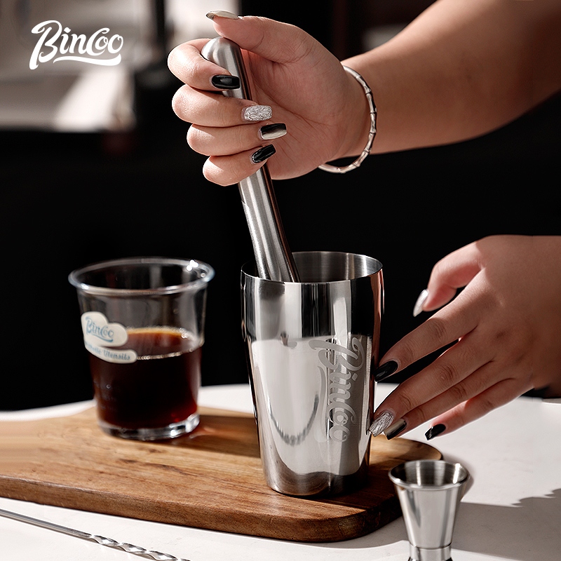 BINCOO Stainless Steel Shaker  - Coffee Equipment And Tools recension och pris