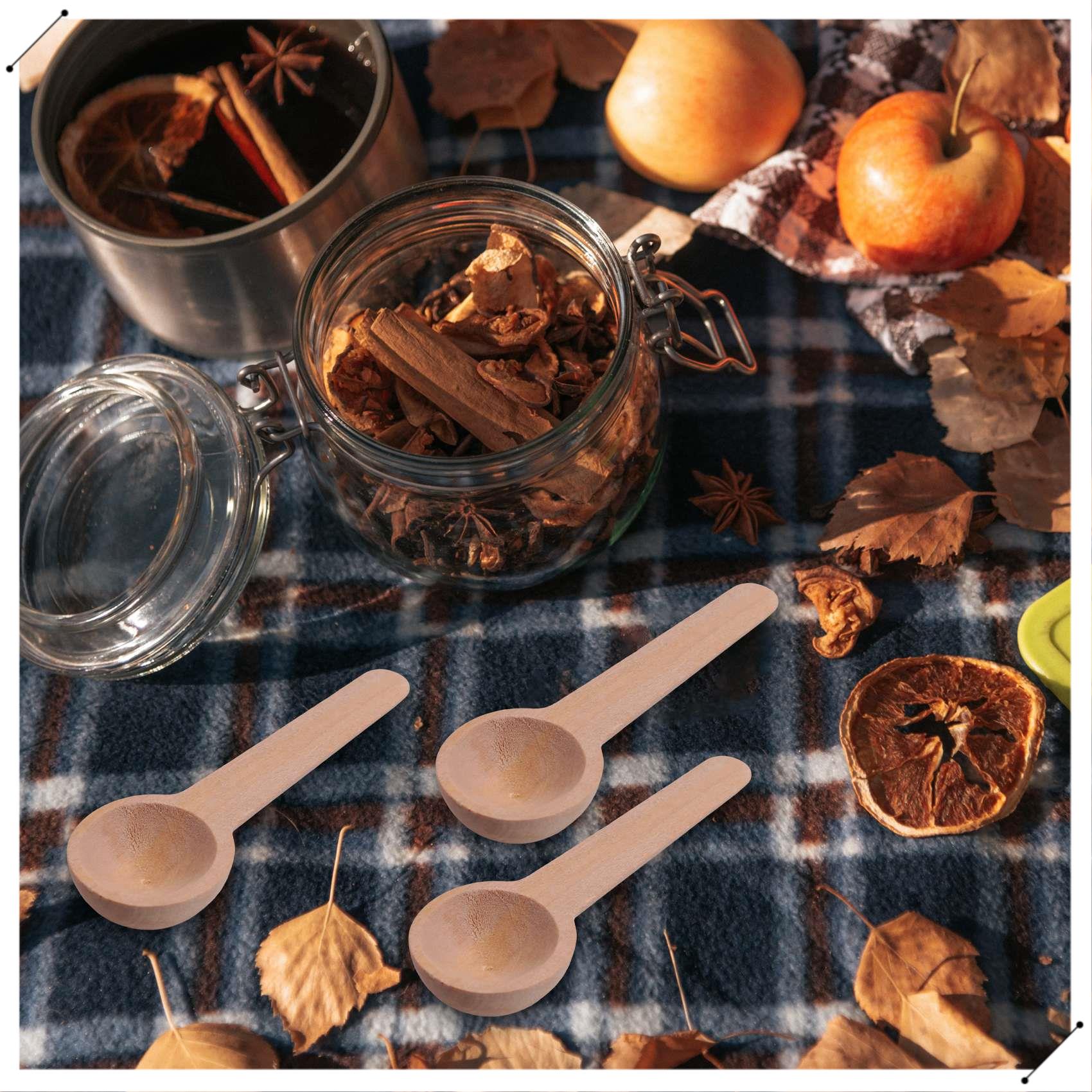 100 Pieces Mini Wooden Spoons  - Coffee Equipment And Tools recension och pris