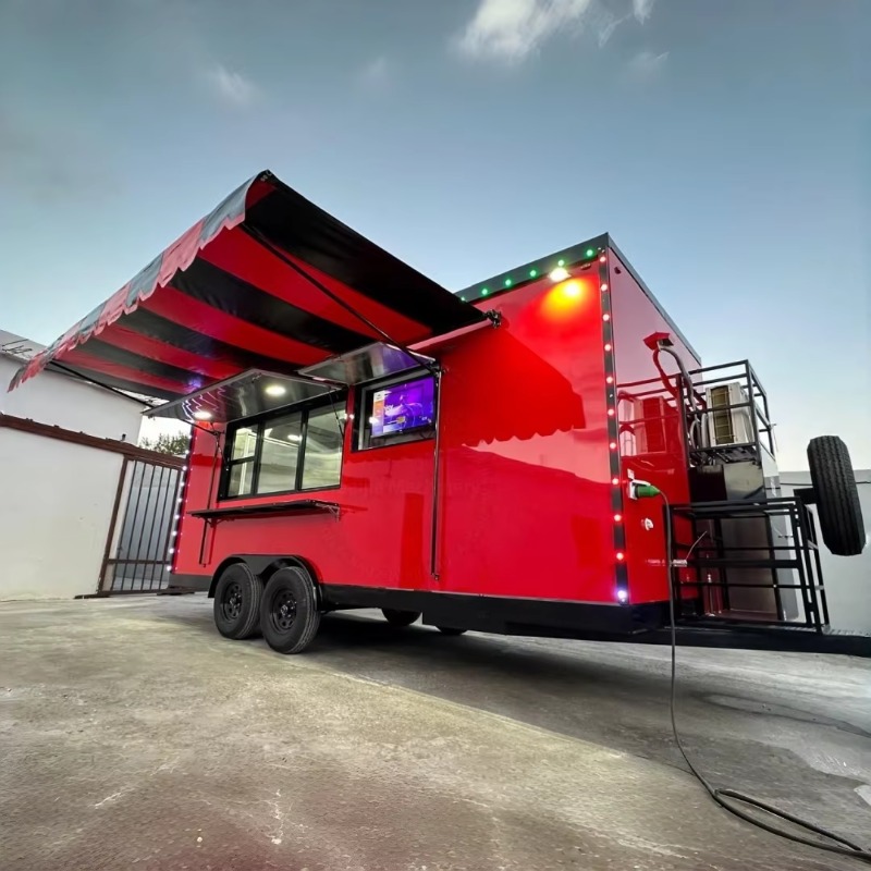 Food Trailer Factory Price Hot - Coffee Equipment In Uk recension och pris