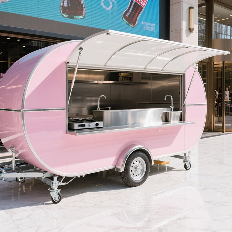 Food Trailer Factory Price Hot - Coffee Equipment In Uk recension och pris