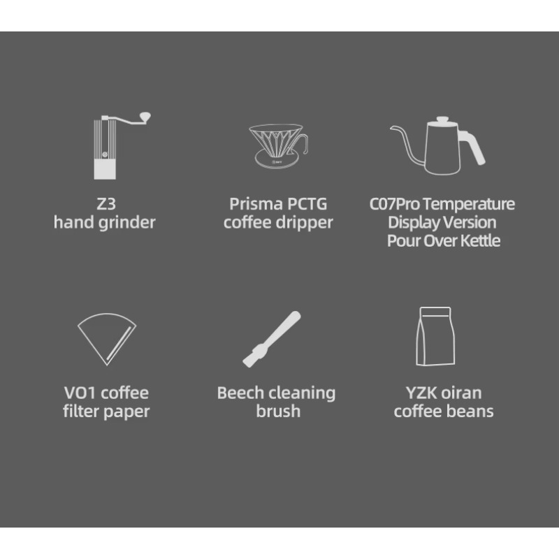 Luxury Coffee Shop Brewing Cof - Coffee Equipment Gift Set recension och pris