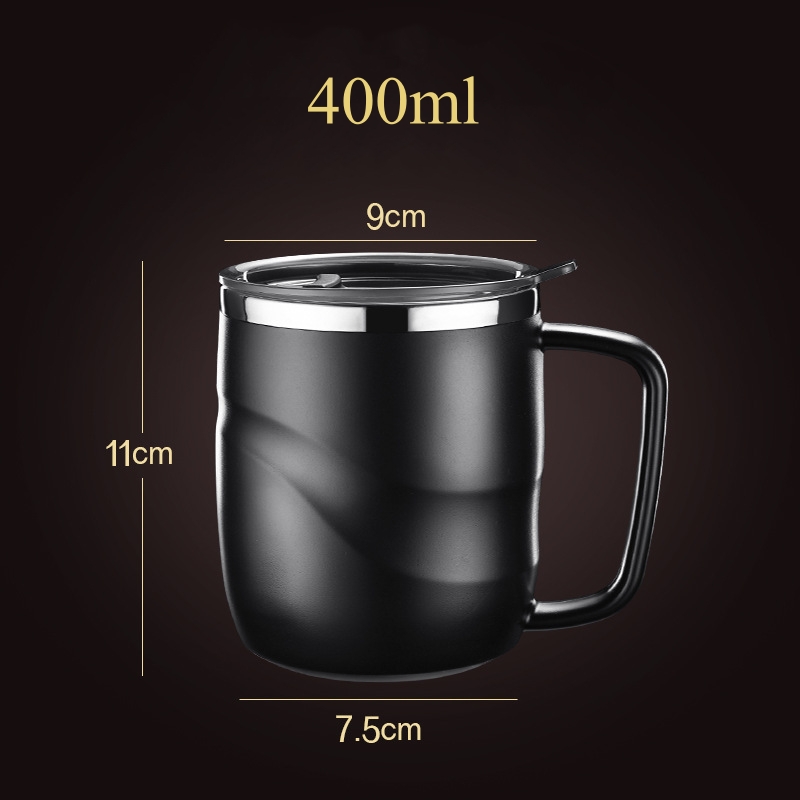 400ml Insulated Coffee Mug wit - Coffee Equipment And Tools recension och pris